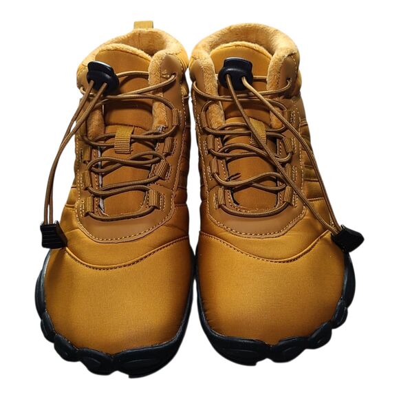 New Winter/ Fall Outdoor Boots Mustard Yellow Unisex Barefoot Shoes Size EU 35 - Picture 3 of 12